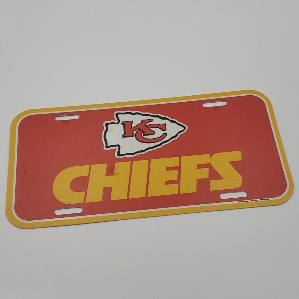 Chiefs license plate